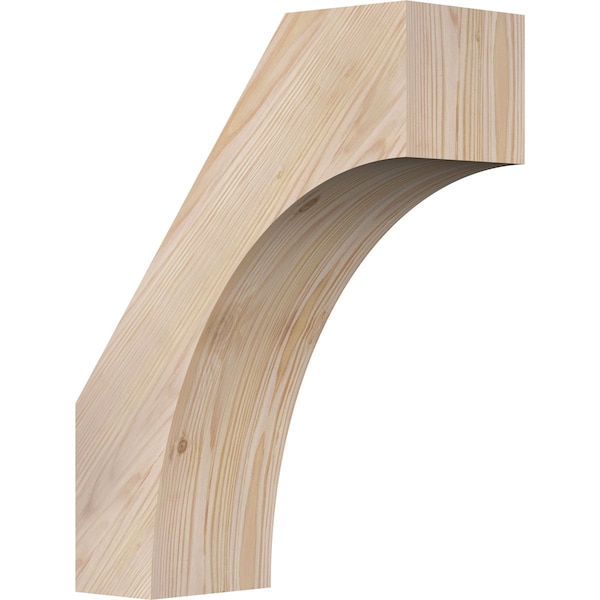 Ekena Millwork 5 1/2"W x 14"D x 18"H Westlake Smooth Knee Brace, Douglas Fir BRC06X14X18WTL00SDF - main